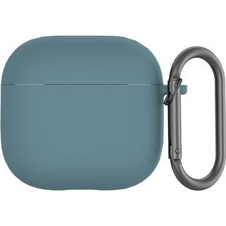 Apple AirPods (4. gen.) Silikone Case med Karabinhage - Mørkegrøn