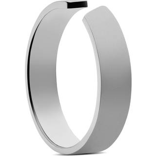 5 mm Mat Sølvfarvet Justerbar Rustfri Stål Ring