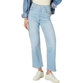 Ribcage jeans med lige ankel