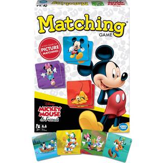 Wonder Forge Mickey Mouse Matching Game - Engagering Board Game for Kids 3-5 | Forbedrer fokus og hukommelse | Funktioner Favorit Disney -figurer