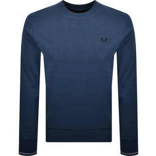 Fred Perry Herren Sweatshirt blau unifarben
