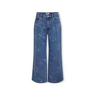 Kids Only Medium Blue Denim Smile Wide Jeans