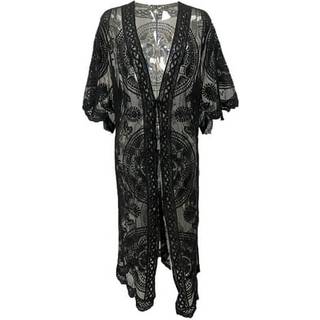 In Front Ritz Knit Cardigan Strik 16271 Sort (LARGE)