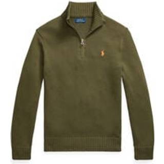 Ralph Lauren Half Zip Knit Jumper Green