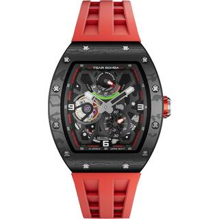 Tsar Bomba TB8212CF-02 Herrenuhr Elementar Carbonfaser Automatik 50mm 5ATM