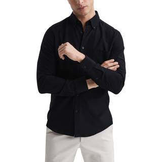 Reiss Reiss Greenwich Soft Wash Button Down Oxford Skjorter