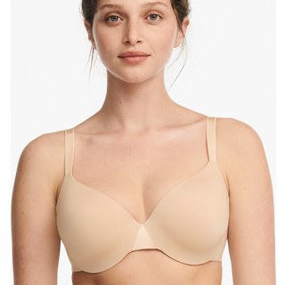 Chantelle Essentiall BH med bøjle, beige, Størrelse: 80E, Dame