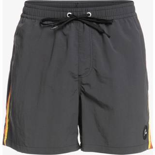 Quiksilver Herren Badeshorts schwarz Mikrofaser unifarben