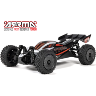 ARRMA Typhon Grom 223S BLX 4WD Sølv/Sort - RTR