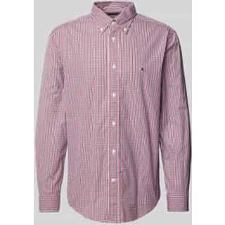 Tommy Hilfiger Herren Hemd rot kariert