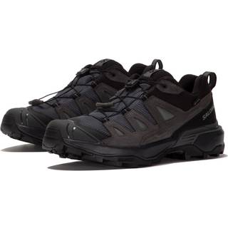 Salomon Women's X Ultra 360 Leather GORE-TEX Multisportsko Damer størrelse 9,5 farve sort/grå