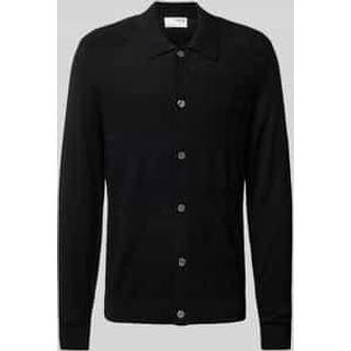 SLHTRAY LS KNIT MERINO POLO CARDIGA