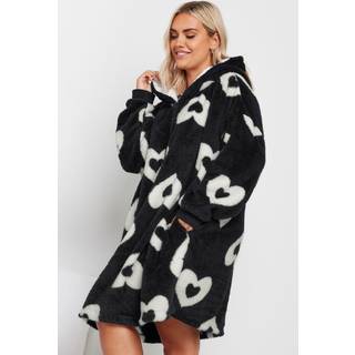 Yours Curve Yours Curve Black Blanket Hoodie