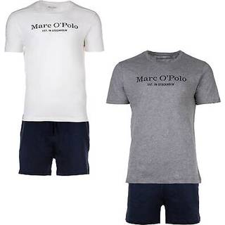 Marc O Polo Men Short Set Pyjama - Navy/Grey - Medium