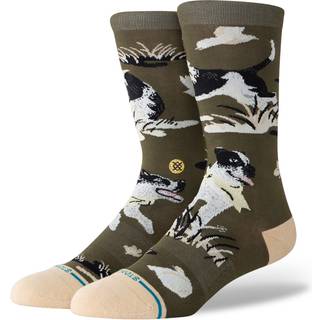 Stance Ishod Crew Socks - M - darkgreen