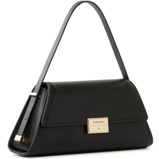 MK Ludlow Medium Leather Shoulder Bag - Black - Michael Kors - ONE SIZE