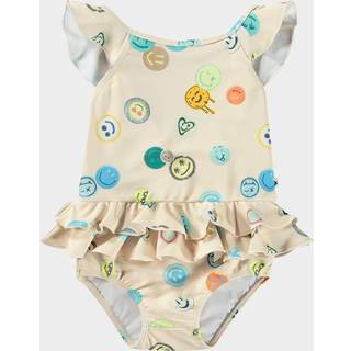 Molo Nalani Swimsuit Sand Smile 86/92 cm  Beige  86/92 cm  unisex