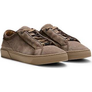 BOSS Black Herren Sneaker braun Velours