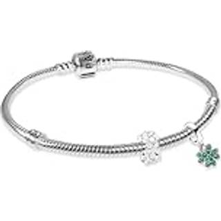 Pandora 68629 Damenarmband Silber Starter-Set Glücksbringer