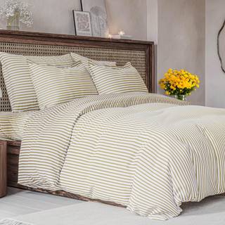 Dynebetr?k King Size S?t - Ekstra bl?dt King Size Dynebetr?k - 104"""" x 90"""" King Dynebetr?k m/ 2 pudebetr?k - Nem pleje og falmefri - Dynebetr?k