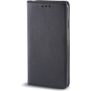Flip-etui med stativ til Samsung Galaxy A16 med kortlomme og magnetisk lukning - Sort