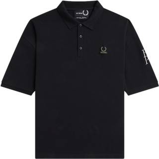 Fred Perry Twin Tipped Polo T Shirt Black