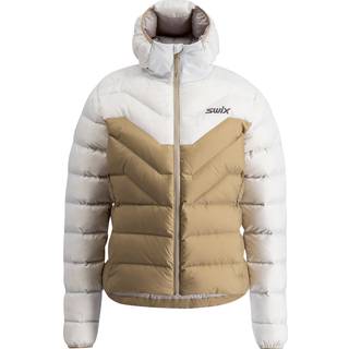 Swix Women's Infinity Down Jacket Bright White/Dune, S