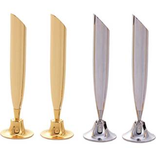 Luzen 4PCS Desktop Pen Pencil Holder Metal Swivel Pen Stand Holder Single Pen Display Stand Organizer til skilt Skrivning Pen Home Office Brug gu