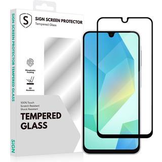 SiGN 2.5D Heltäkande Skærmbeskyttelse i hærdet glas til Samsung Galaxy A16