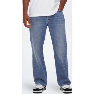 Only & Sons Fade Loose Fit 6781 Medium Blue Denim