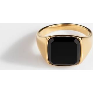Northern Legacy Ring Onyx Signature Black Gold