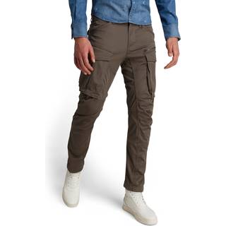 Rovic Zip 3D Regular Tapered Pants - Grey - Men