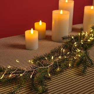 Northlight Cluster lyskæde sølvtråd, 5m indendørs/udendørs