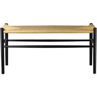 FDB Møbler - J163 Jørgen Bækmark klaver bænk - Eg sort