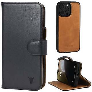 iPhone 16 Pro Leather Wallet Case (with Detachable Cover & MagSafe Compatible) - TORRO Signature / Dark Brown