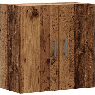 vægskab 60x31x60 cm konstrueret træ antikt træ