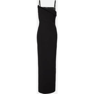 Roland Mouret Embellished crÃªpe gown - black - L