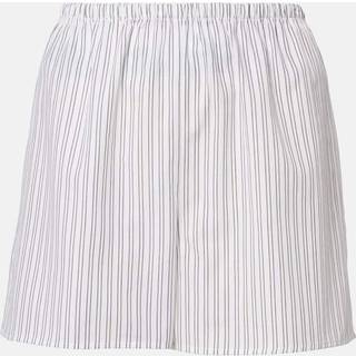 Asceno Cairo striped cotton-blend shorts - white - M
