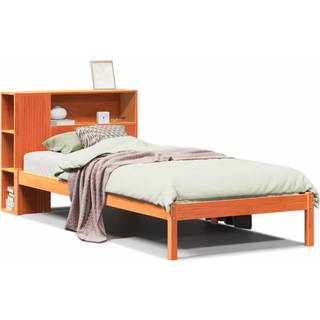 Seng Med Reol Uden Madras 100X200Cm Massivt Fyrretræ - 75 x 190 cm