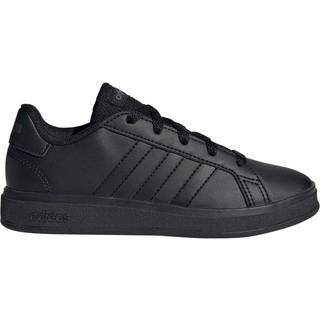 adidas adidas Black Grand Court Lace-Up Trainers