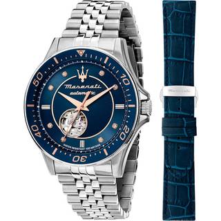 Maserati Sfida R8823140013 - Herre - 44 mm - Automatisk - Mineralglas