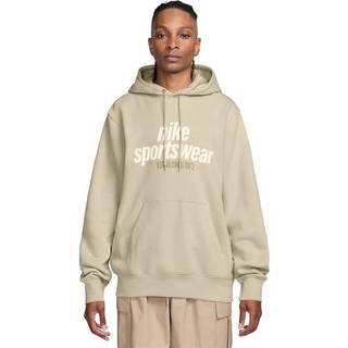 Nike Club-pullover-hættetrøje i fleece til mænd - brun - XS