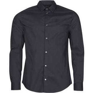 EMPORIO ARMANI Herren Hemd blau