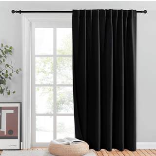 Nicetown Halloween Blackout-gardin til skyded?r kraftigt g?rdhave D?rgardiner Termiske isolerede brede gardiner/gardiner til spisekabinev?relset