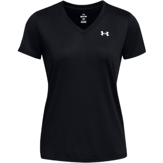 Under Armour Women's Tech SSV- Solid Black, XS