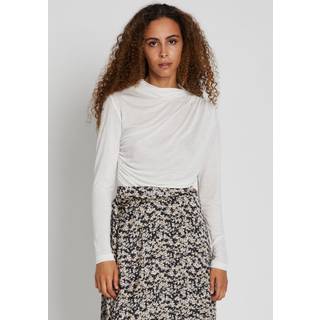 Bruuns Bazaar Women Katkabbginela Blouse Toppe & T-Shirts Bbw4428 Snow White (XS)