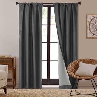 Dearfoams Energy Effict Total Blackout Curtain Window Panel Set p? 2 37 """" X 63 """" Sort