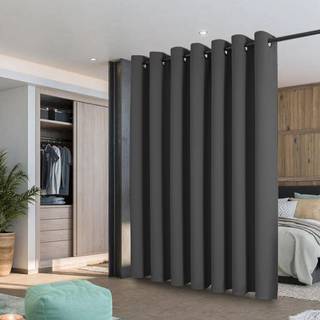 Joydeco gardiner til glidende glasd?re m?rkl?gning gardiner 100 x 108 tommer ekstra brede gardiner til g?rdhave skyded?r stue stue divider gardin