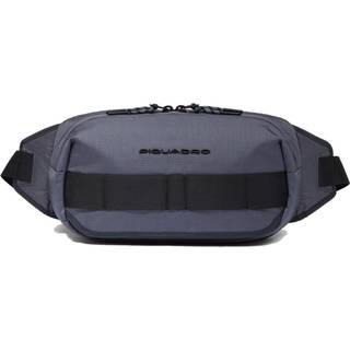 Piquadro Arne Bæltetaske blå grå