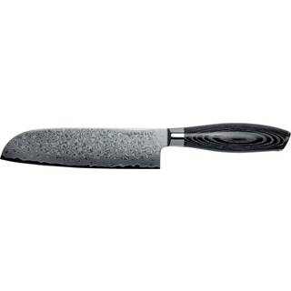 Akio santokukniv 18 cm, sort